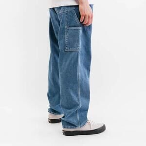 NWT Stan Ray Men's 32R OG Painter Pants Carpenter Baggy Y2k Blue Denim Jeans